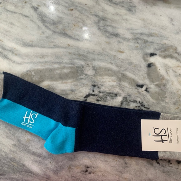 Happy Socks! Combed Cotton Men’s Socks - NWT - US M 8-13 - Picture 3 of 5